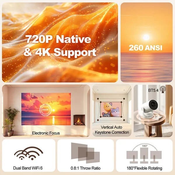Magcubic 4K HY300 UItra Projector - Image 4